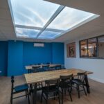 Plafonds lumineux Cumulux XL cadre immersion pour une vision agrandie tridimentionnelle du ciel